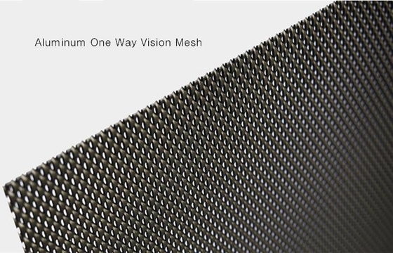 2400mm Long No Rust One Way Vision Mesh For Preventing Rain Anti Corrosion